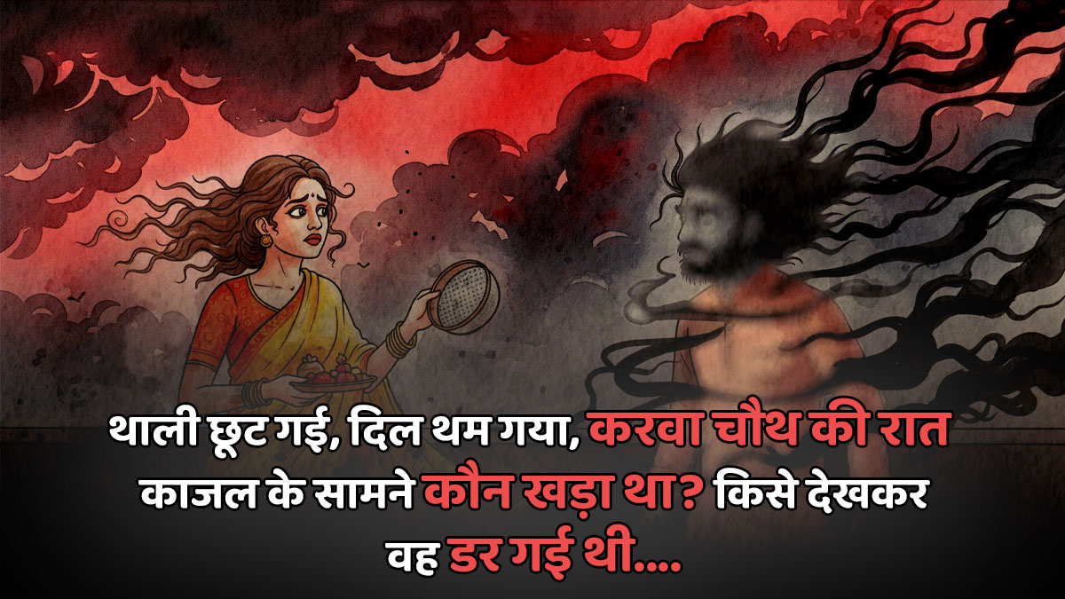 Karwa Chauth Horror Story 2025: काजल का पहला करवा चौथ बना डर की दास्तां, उसने चांद के सामने पति की ऐसी परछाई देखी, जिसने हमेशा के लिए उसकी जिंदगी बदल दी