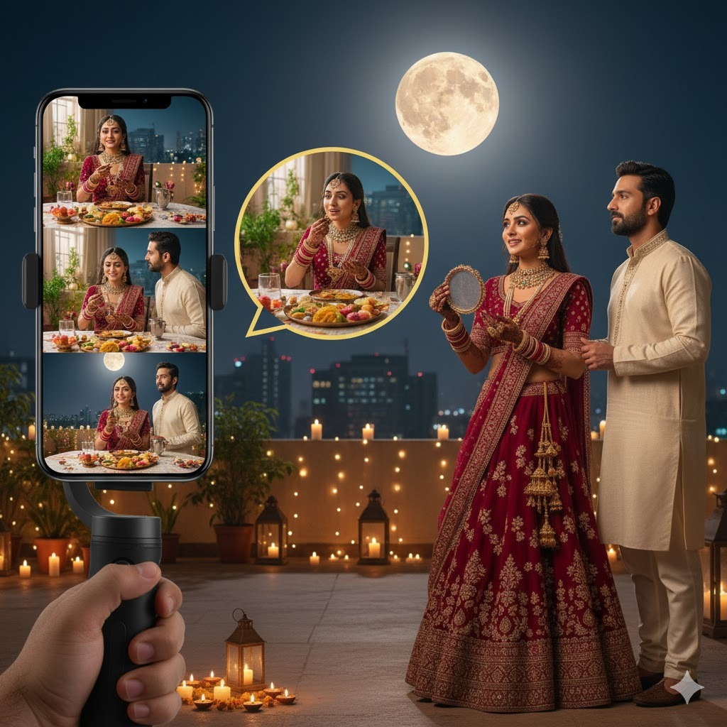 reel video idea for karwa chauth