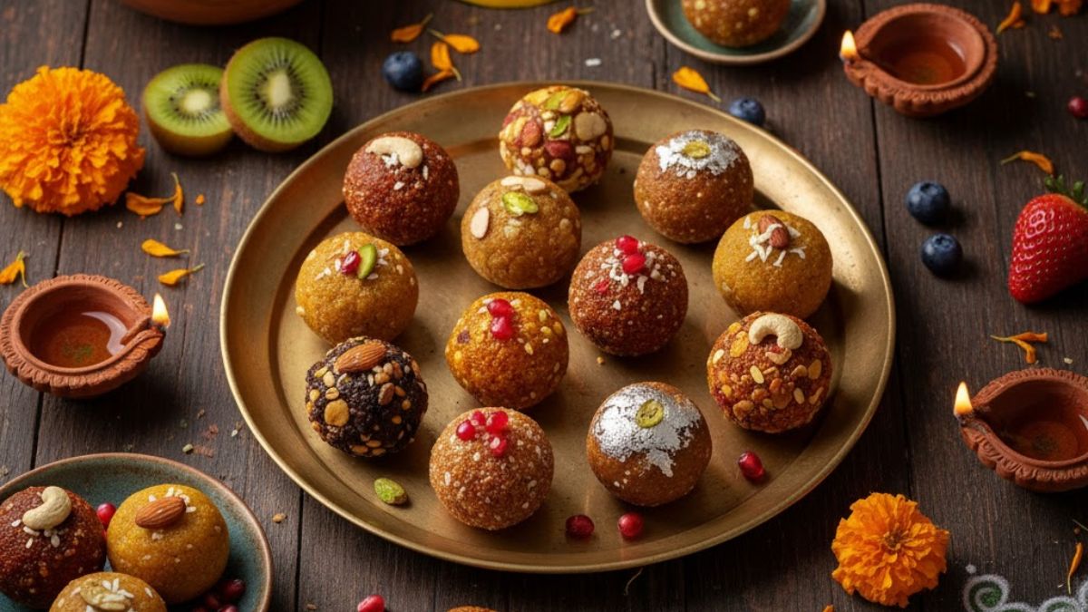 चीनी को कहें ना! घर पर बनाएं हेल्दी फ्रेश फ्रूट्स लड्डू, जबरदस्‍त रहेगा स्‍वाद; नोट करें आसान रेस‍िपी