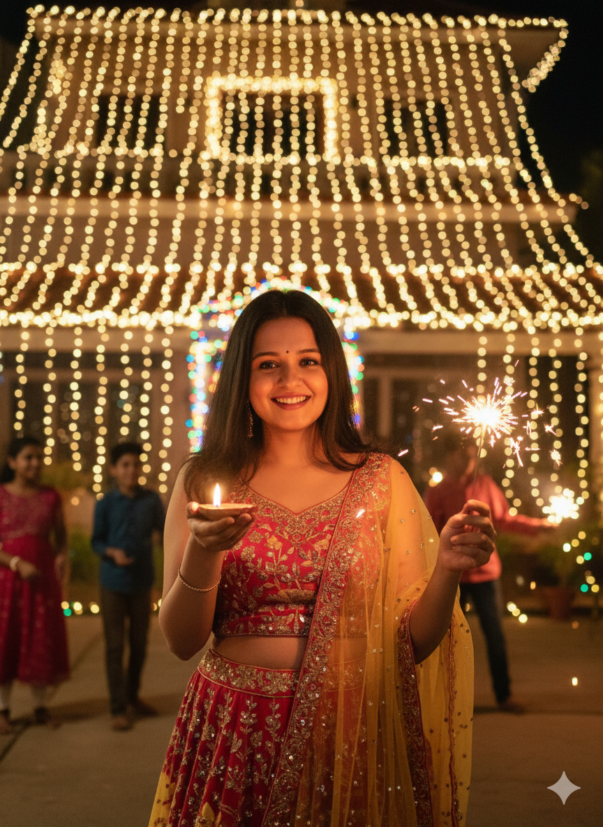 gemini diwali ai prompts for differnt looks image generation for photo editing