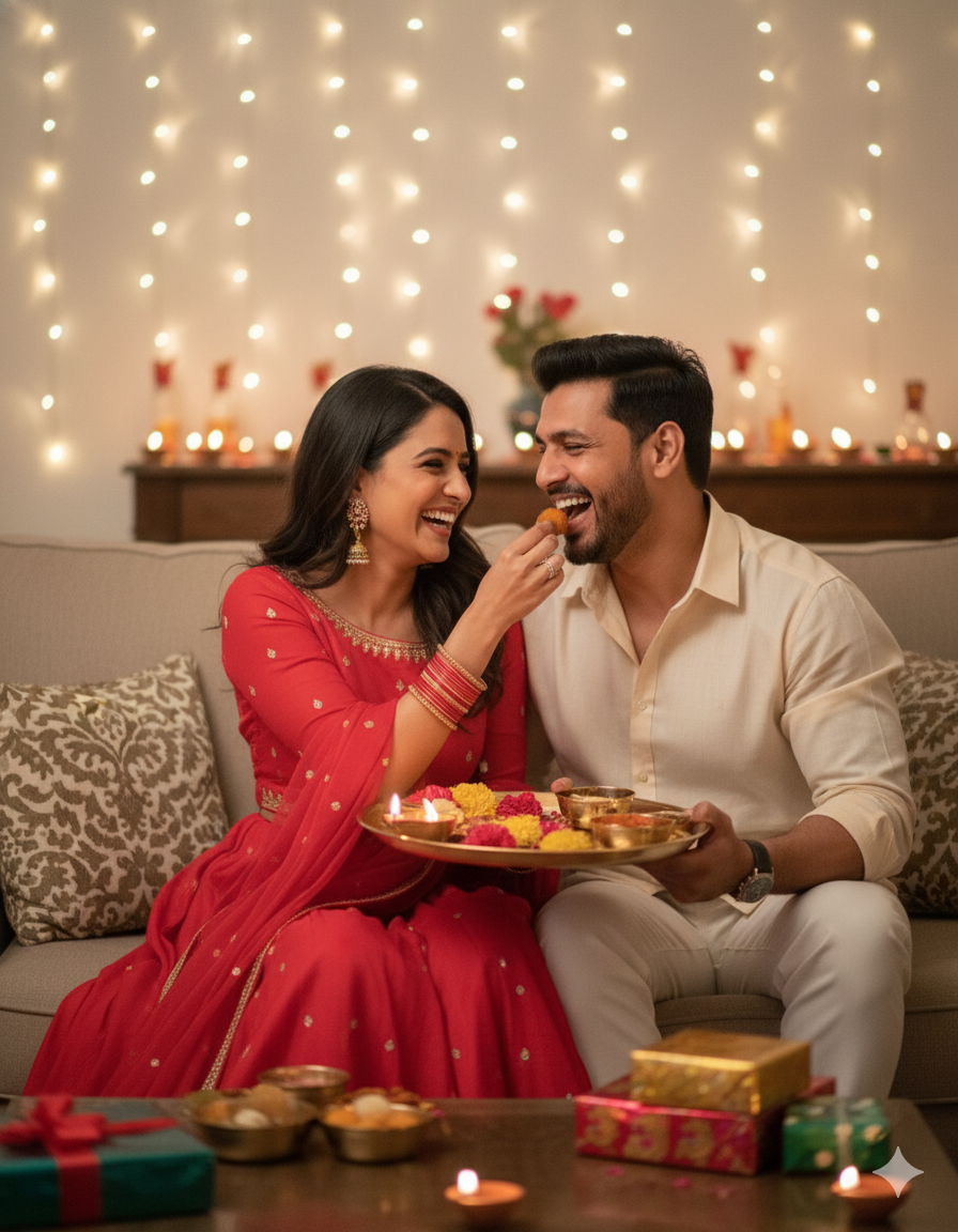 Gemini AI photo prompts For Bhai Dooj