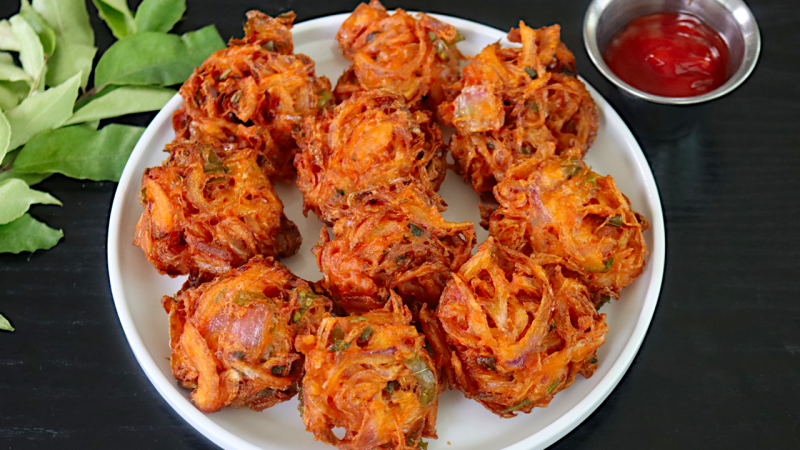 How to make crispy onion vada