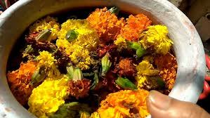 compost from flowers