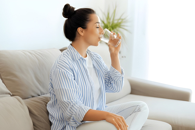 water to reduce gas after diwali