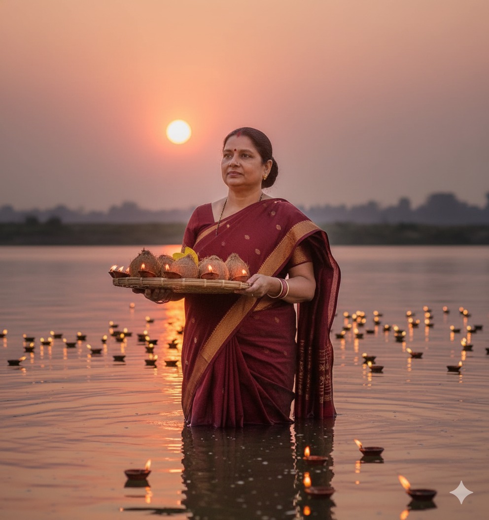 How To Create Chhath Photo With Gemini