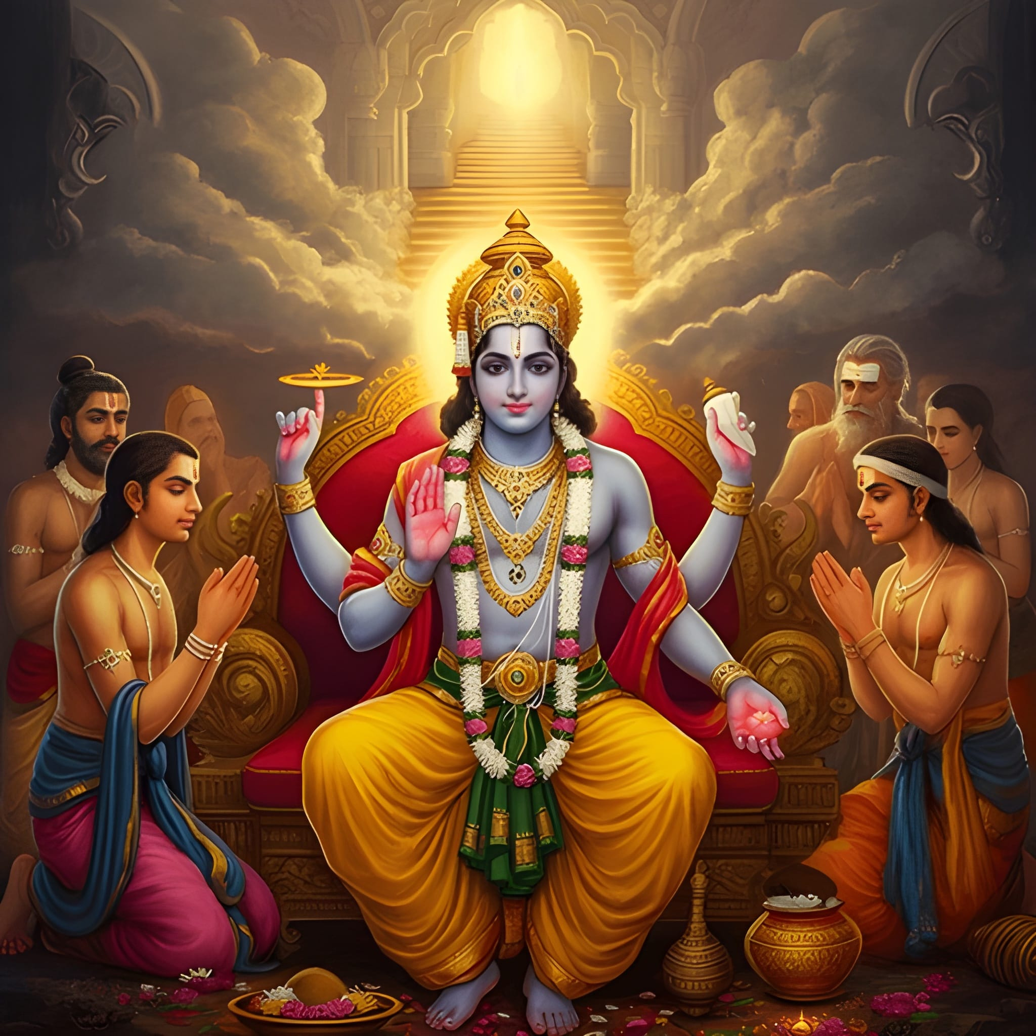 lord vishnu puja