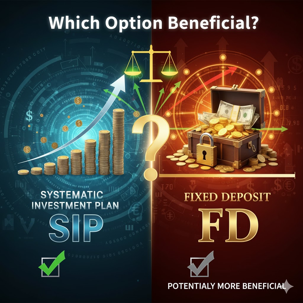 pros and cons fd and sip
