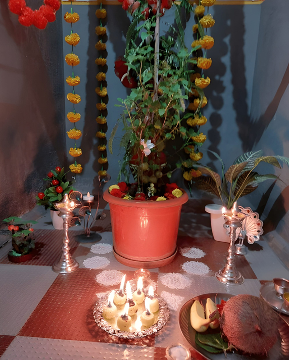 tulsi vivah puja