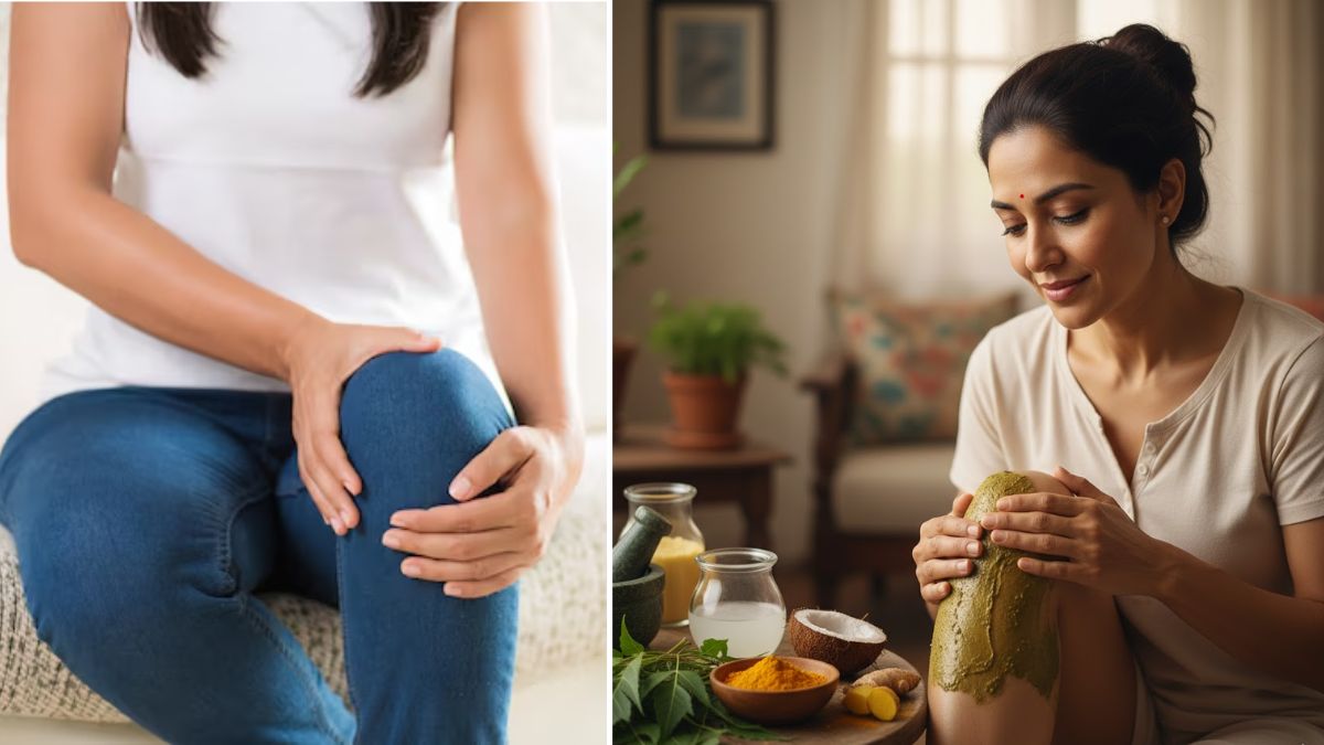 क्‍या आप भी घुटनों के दर्द से रहती हैं परेशान? इस आयुर्वेदिक लेप से म‍िलेगा आराम; आज ही करें ट्राई और देखें कमाल