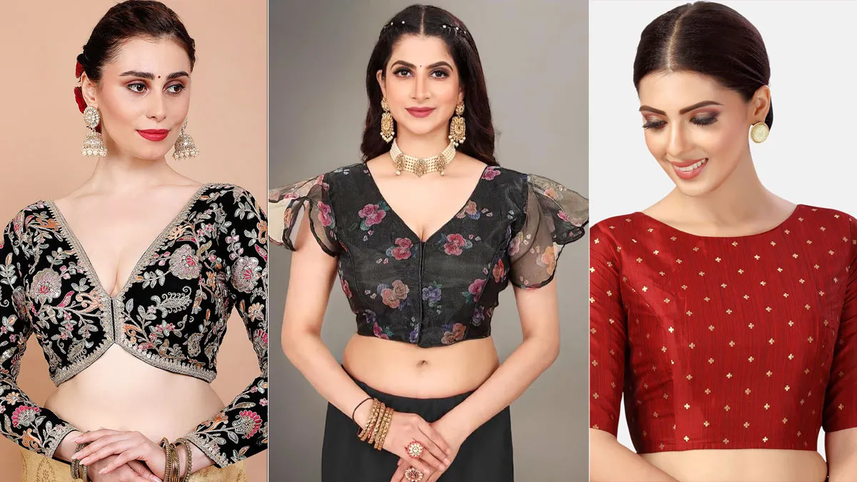 indian wedding blouse designs