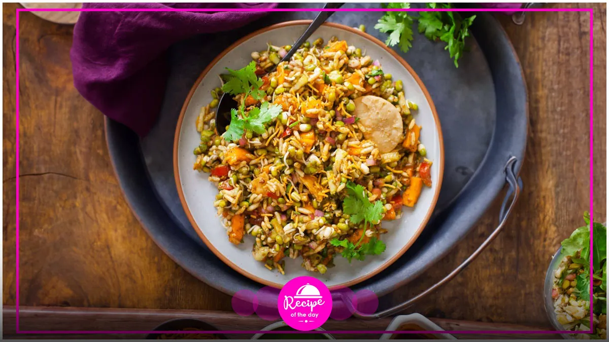 Easy sprout chaat for breakfast