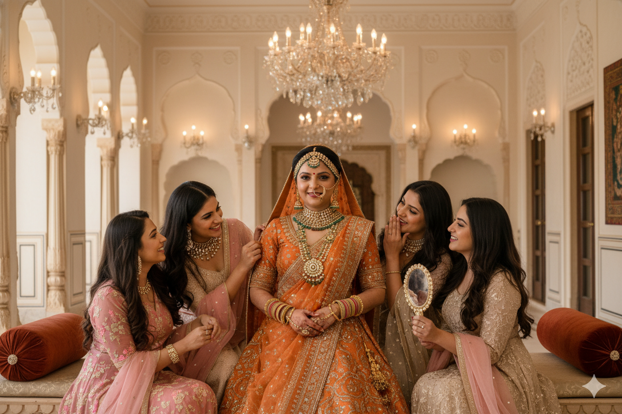 Indian bride AI photo idea