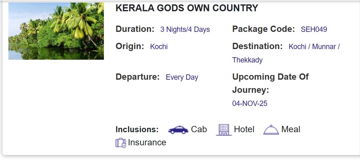 irctc november couples tour packages under rs 30000 only 2