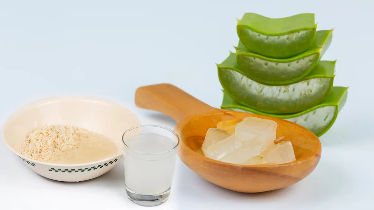 chawal and aloe vera