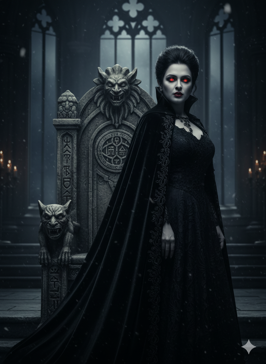 Halloween look horror photo prompt