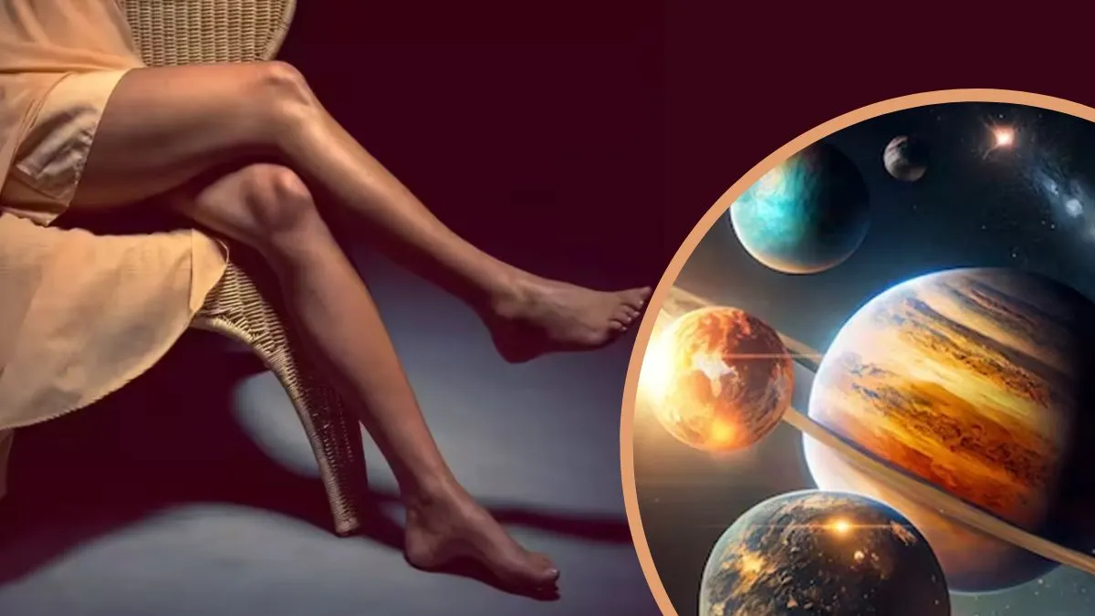 bad habits related to legs indicate bad condition of which planet
