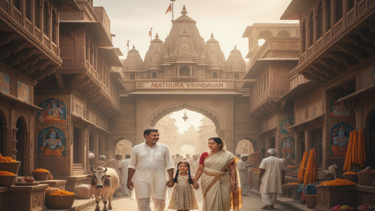 mathura vrindavan se kya na laye