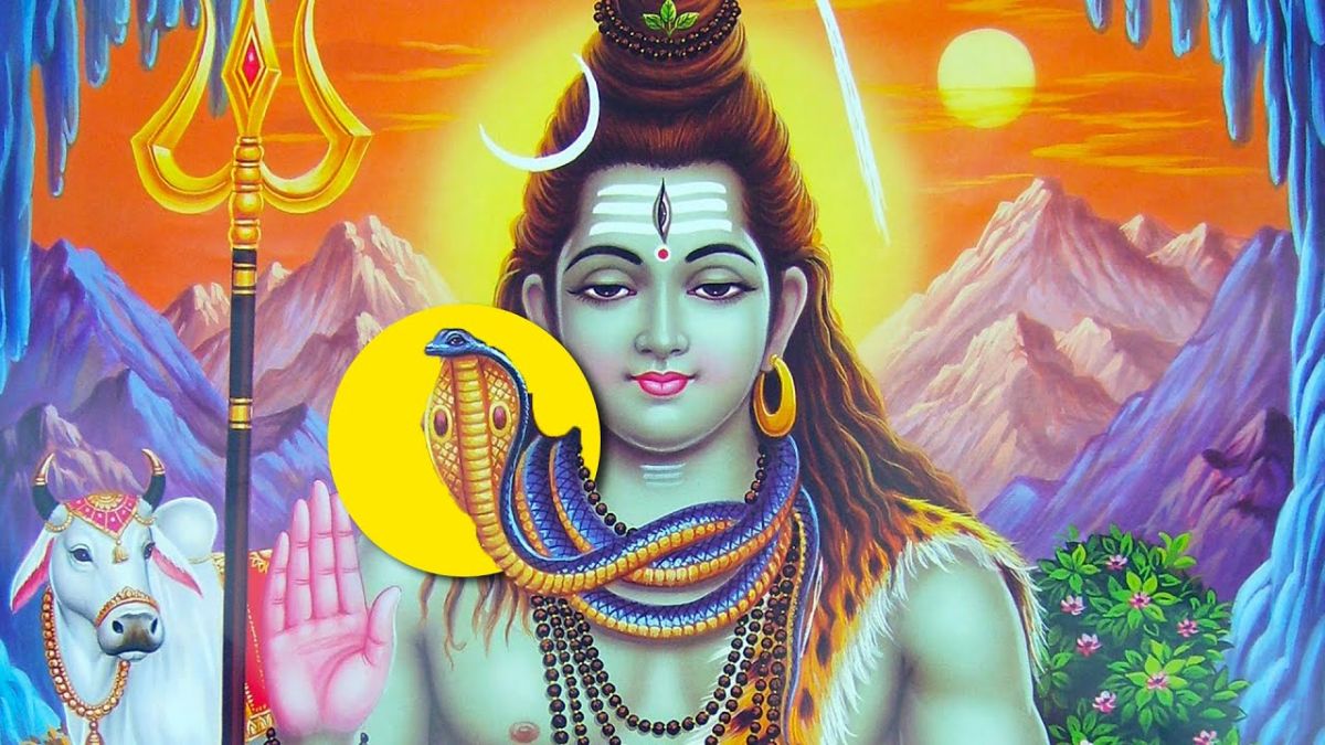story of lord shiva wearing snake in his neck