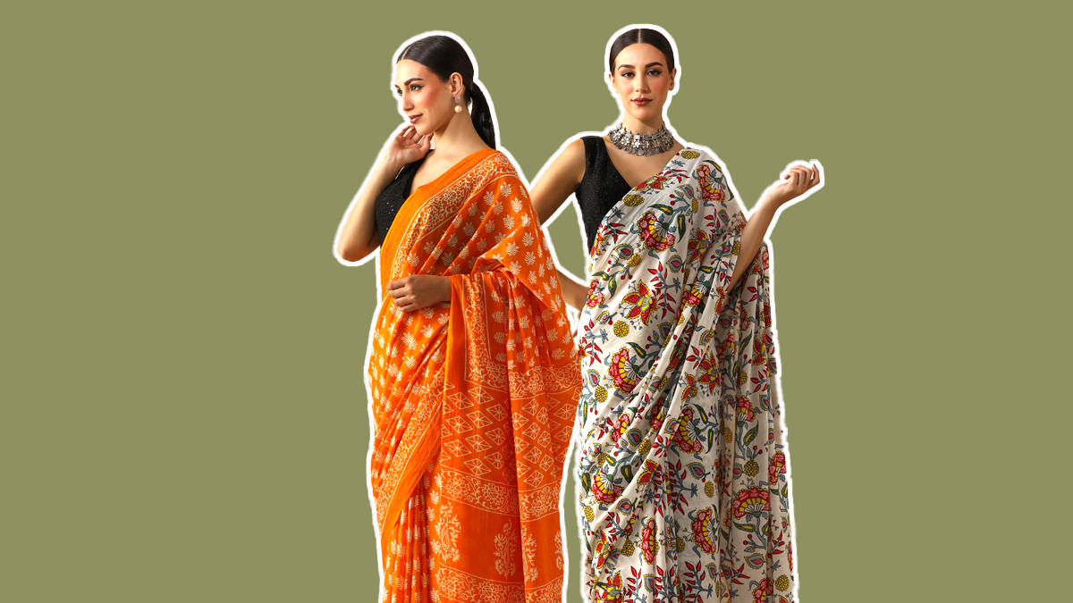 Saree New Designs: ब्लैक कलर के ब्लाउज के साथ खूब जचेंगी इस तरह की साड़ी, देखें डिजाइन
