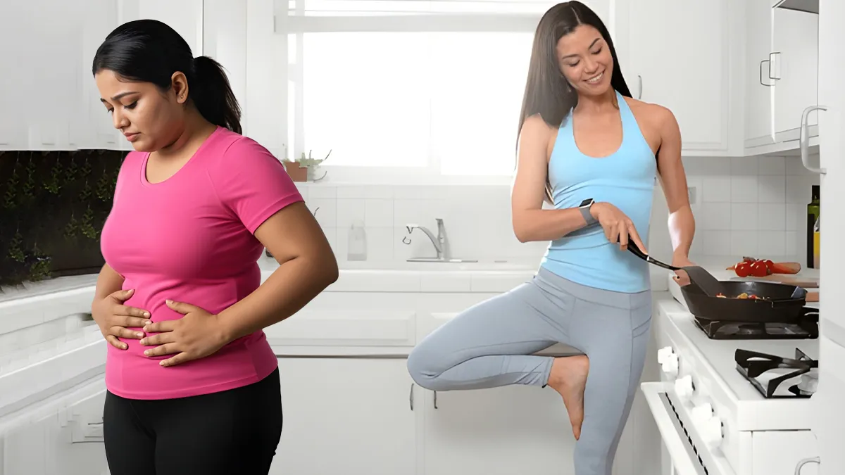 kitchen exercises for plus size women