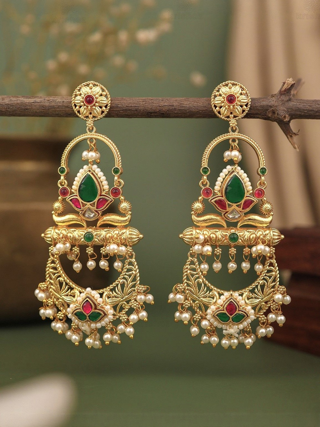 golden earrings