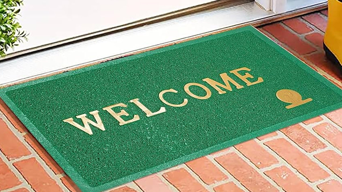 bad effects of word welcome written on doormat