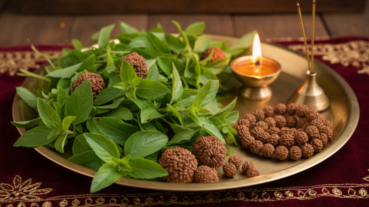 kya tulsi or rudraksha ko purse mein rakhna chahiye