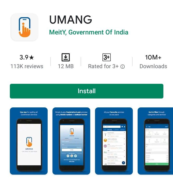 umang app