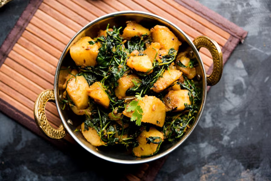 aloo methi sabji recipe