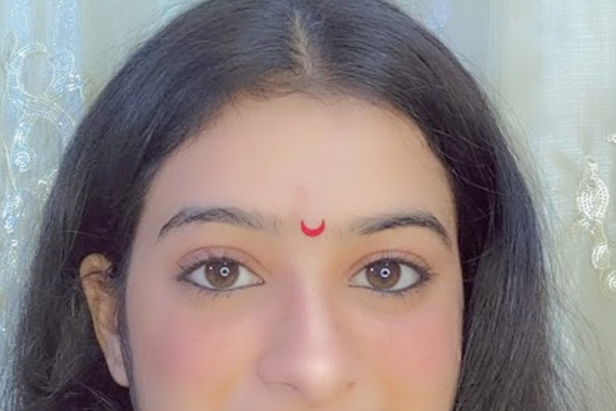 half moon bindi