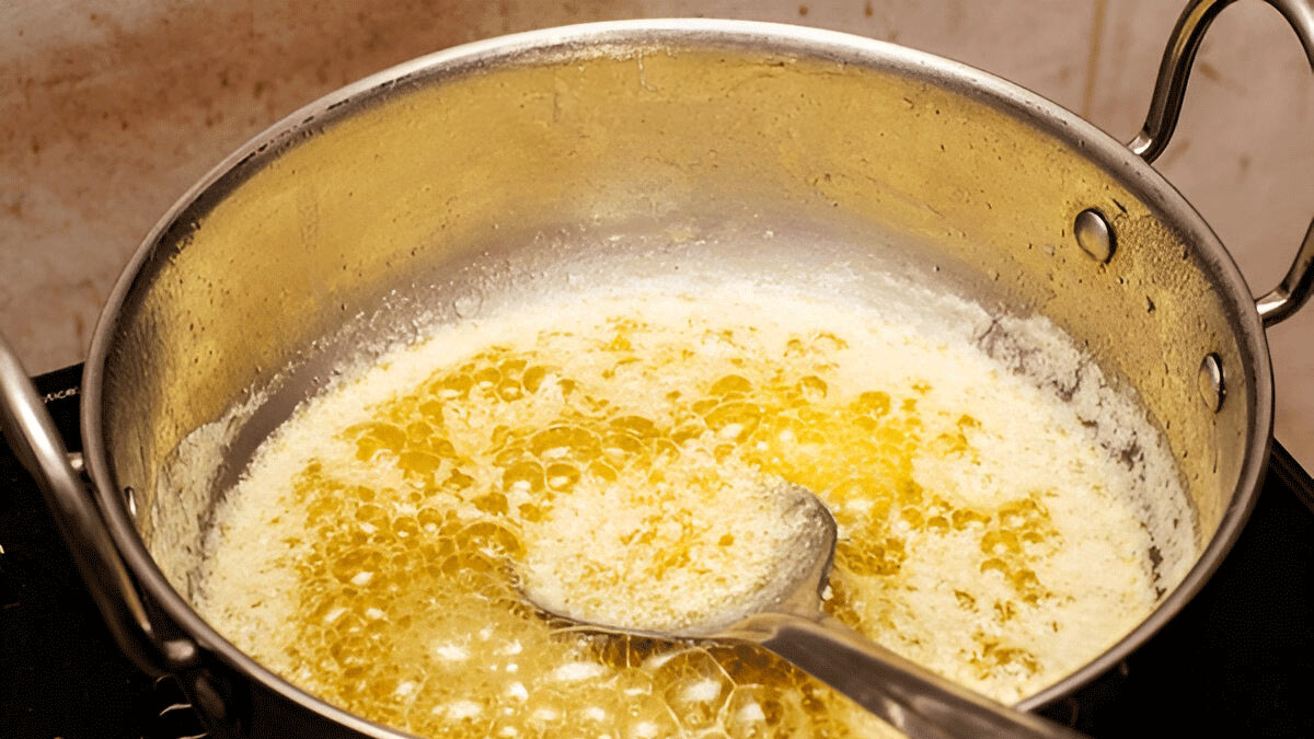 quick ghee method