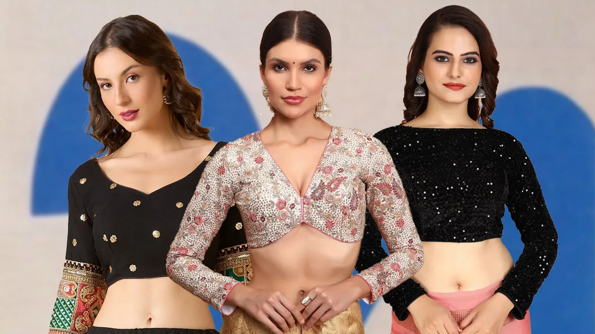 lehenga blouse winter style