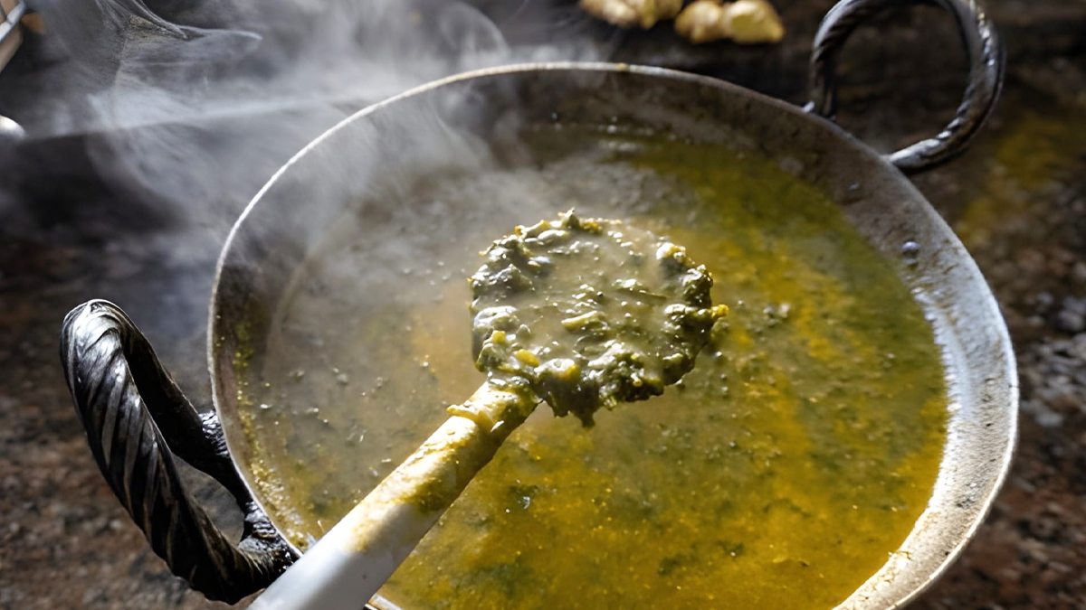 Green leafy vegetables