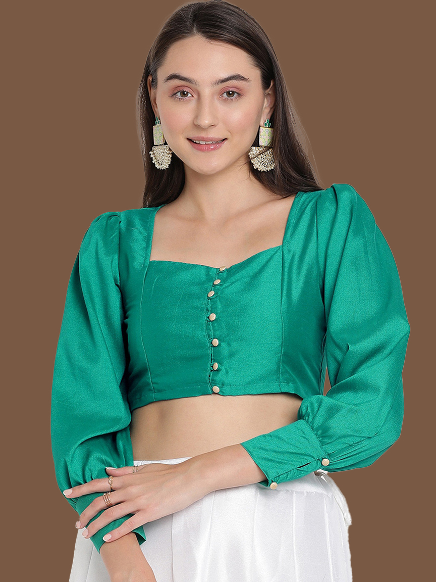 bishop sleeves blouse