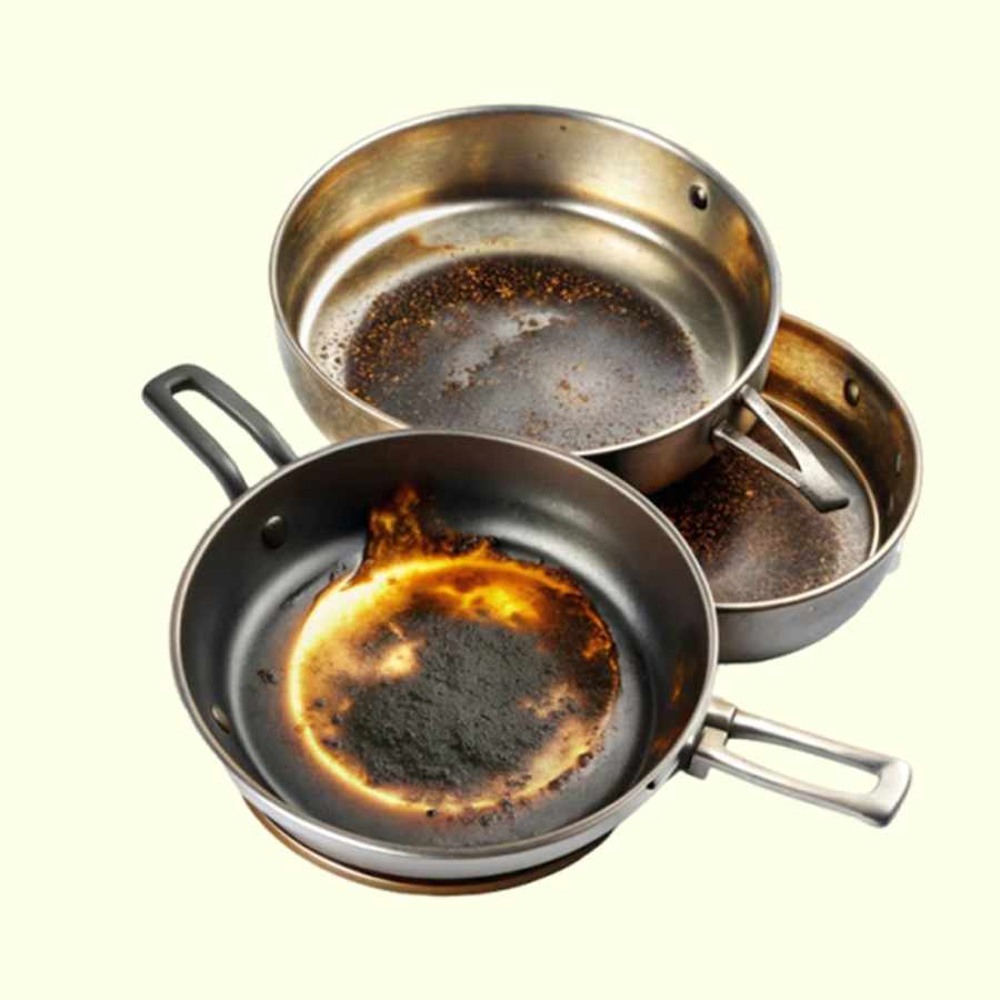 burnt pots cleaning tips