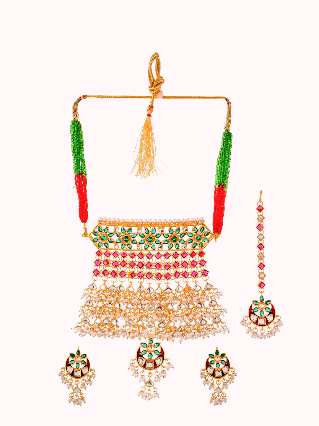 meenakari necklace