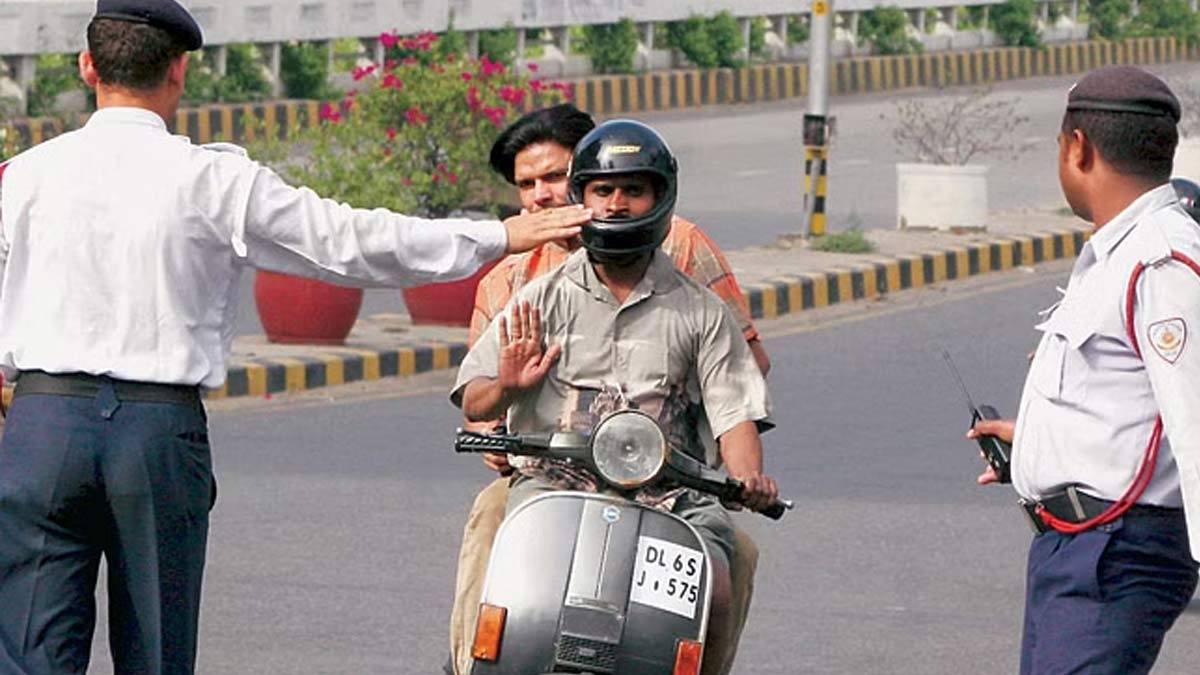 online traffic challan