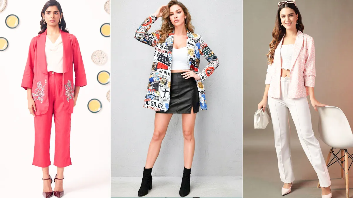 stylish blazers for winter parties