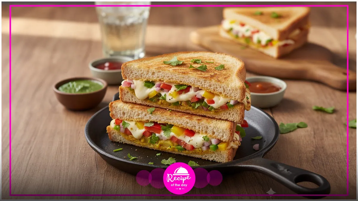 homemade tawa sandwich for kids