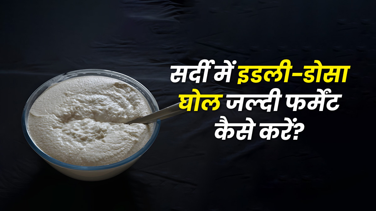 Cooking Tricks: सर्दियों में भी इडली-डोसे का घोल तुरंत होगा फर्मेंट, ये 4 ट्रिक्स आएंगी काम