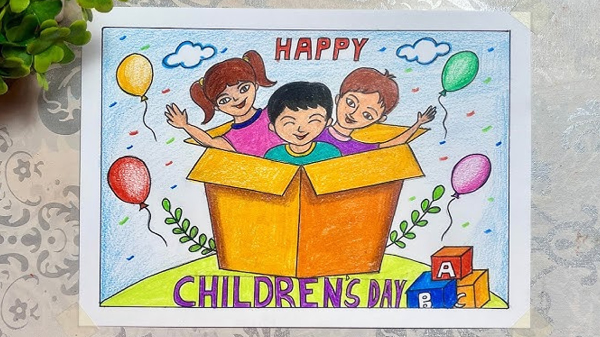 Children's Day Drawing Ideas 2025: चिल्ड्रन डे पर बनाएं ये शानदार ड्राइंग, स्कूल कंपीटिशन में मिलेगा फर्स्ट प्राइज; यहां देखें आइडिया
