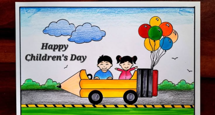 Children's Day drawing ideas