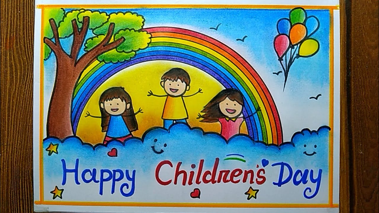 childrens day drwaing ideas