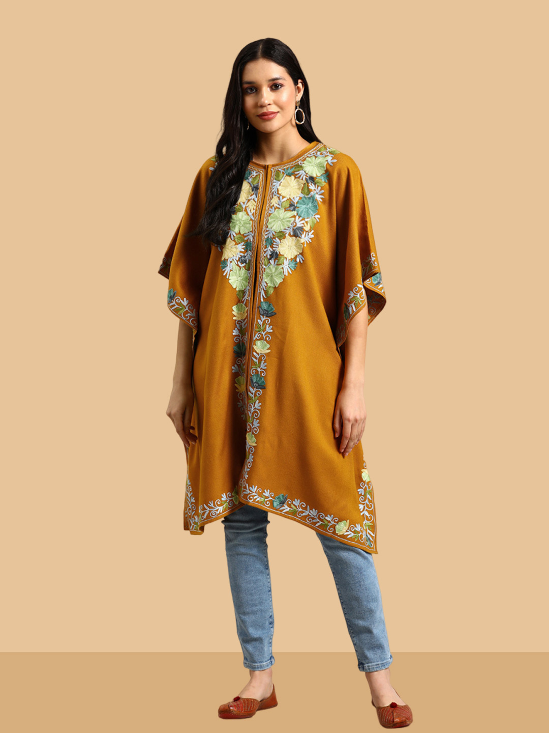 kaftan woolen kurti
