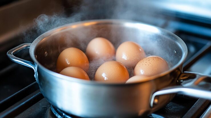 what happens when you boil eggs with lemon know easy cooking hack