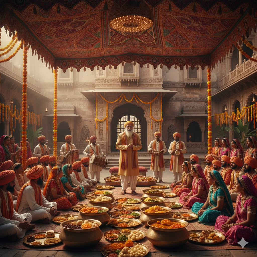 why lord krishna perform bhat ritual