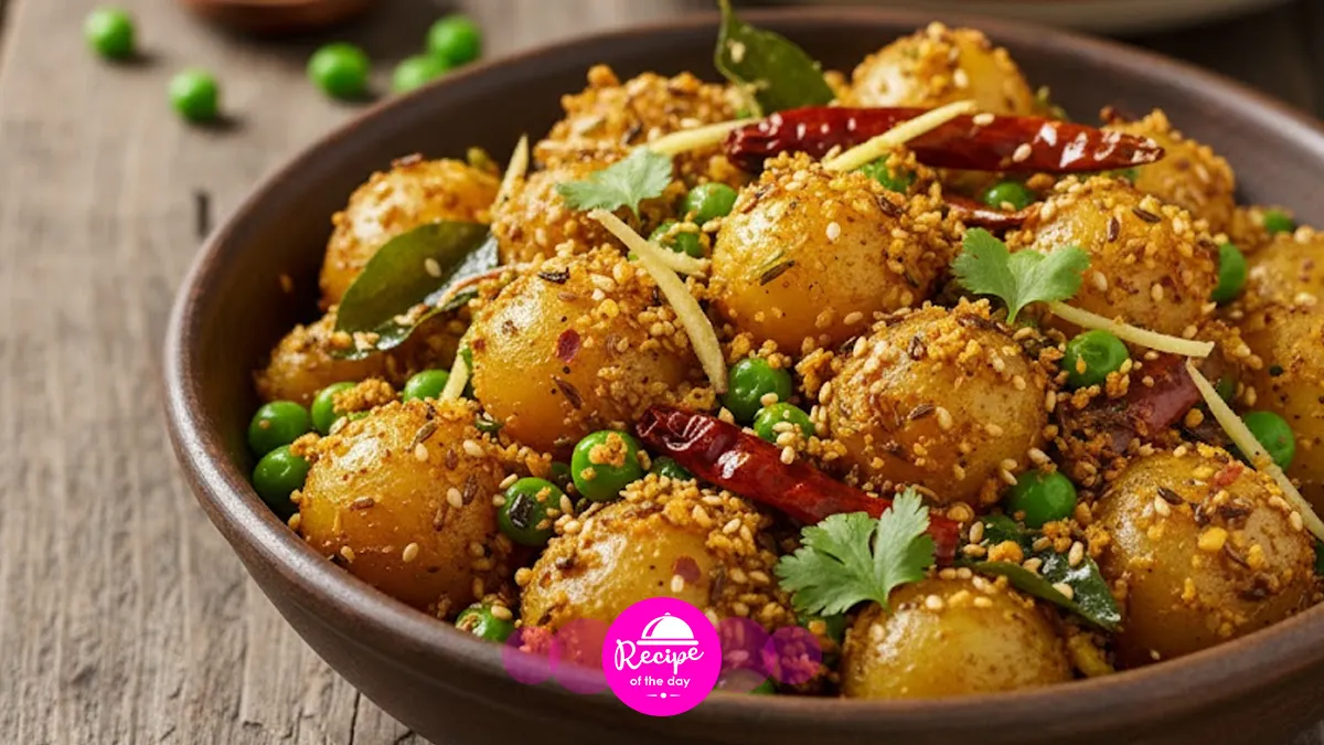 Simple potato and pea recipe