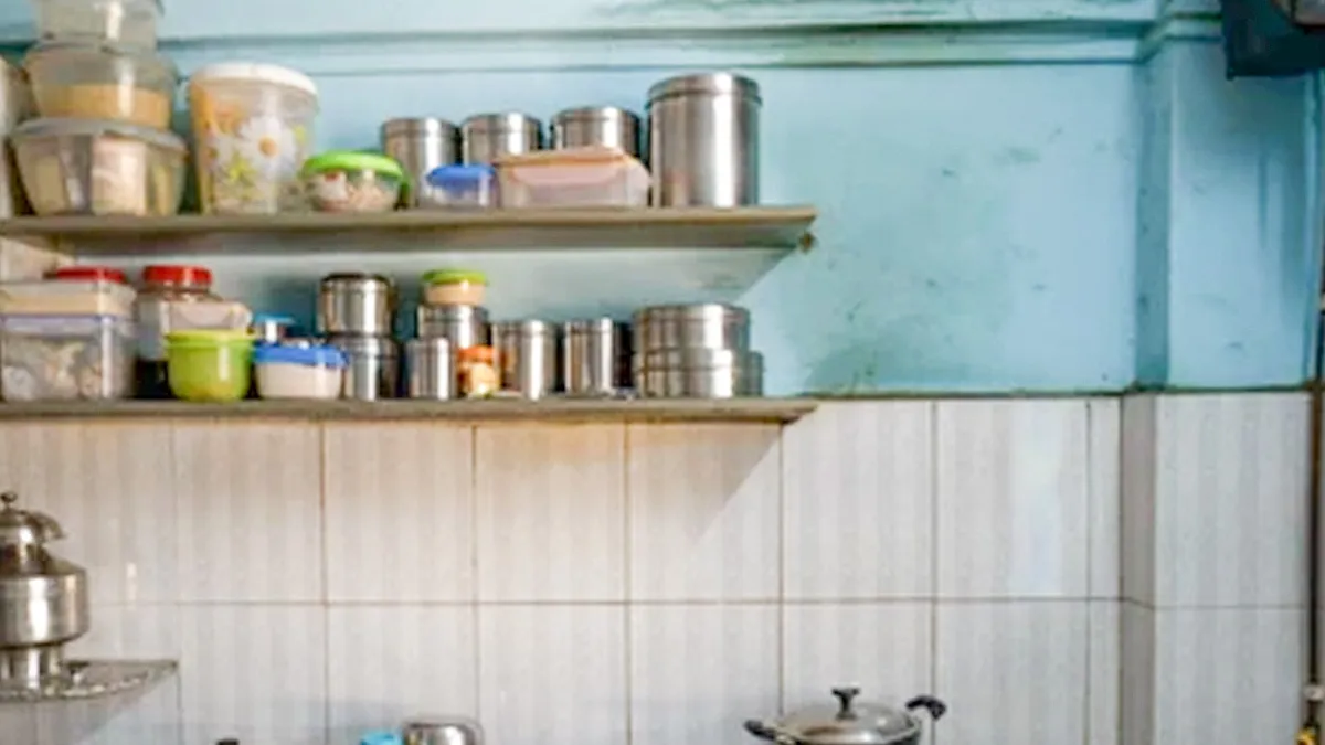 kitchen rack saaf karne ke tarike