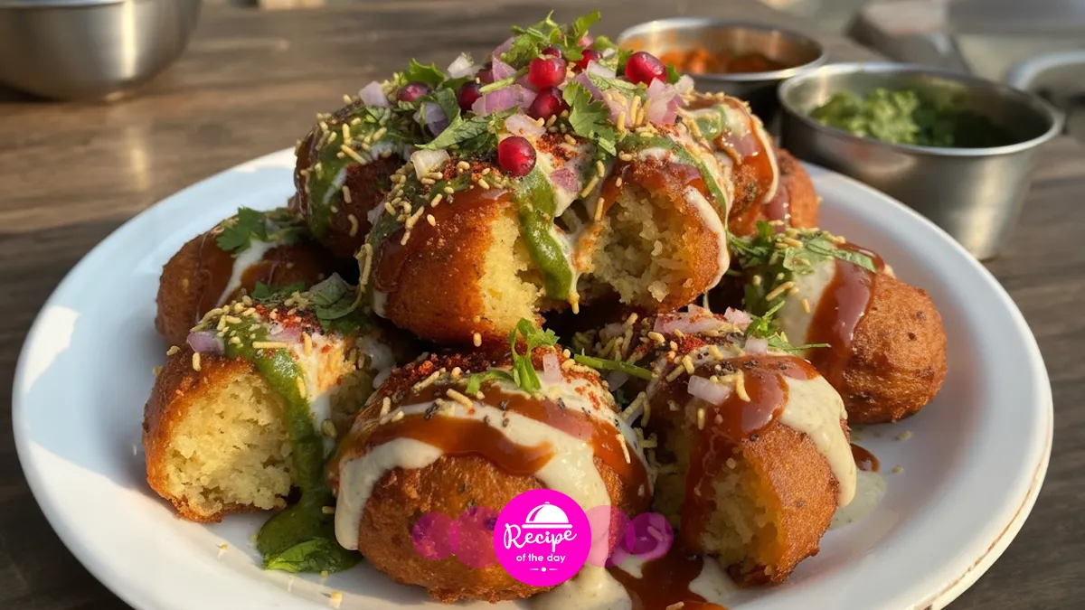 Aloo Vada Chaat recipe