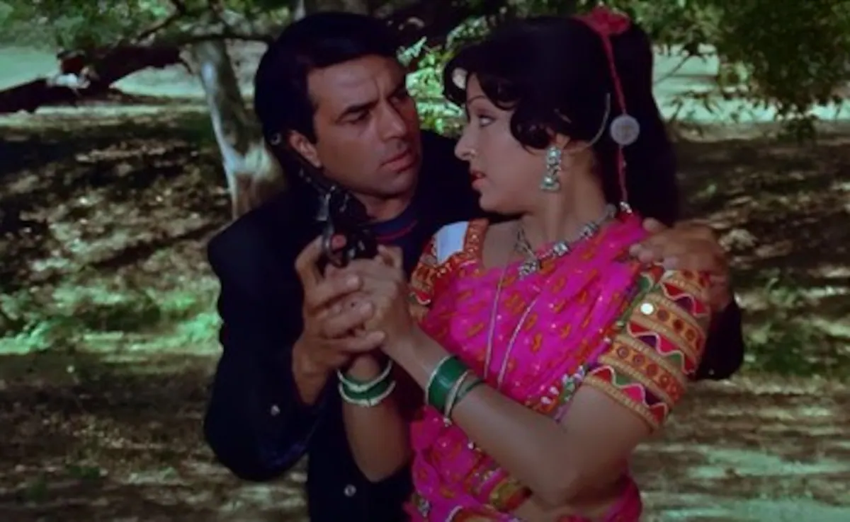 dharmendra hema malini story from sholay